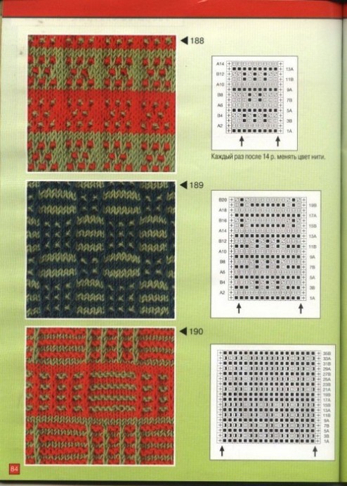 Структурные узоры спицами