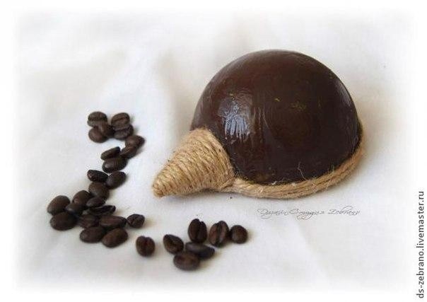 Ароматные кофейные ёжики: мастер-класс