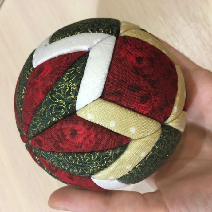 Шар в технике кимекоми