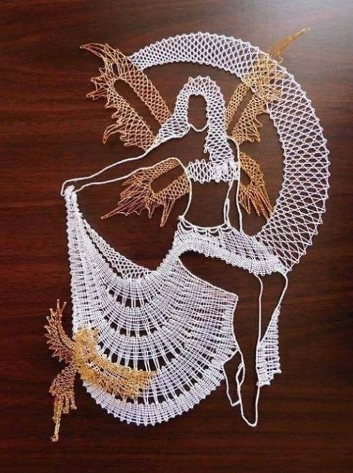 Необыкновенно красивые работы истинных кружевниц Необыкновенно красивые работы истинных кружевниц