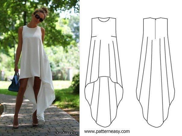 Шьем летнее платье