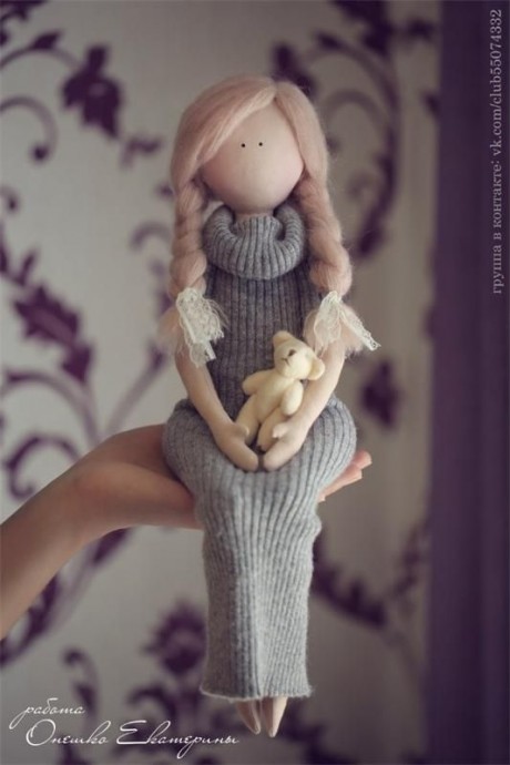 ​Шьем очаровательную куколку