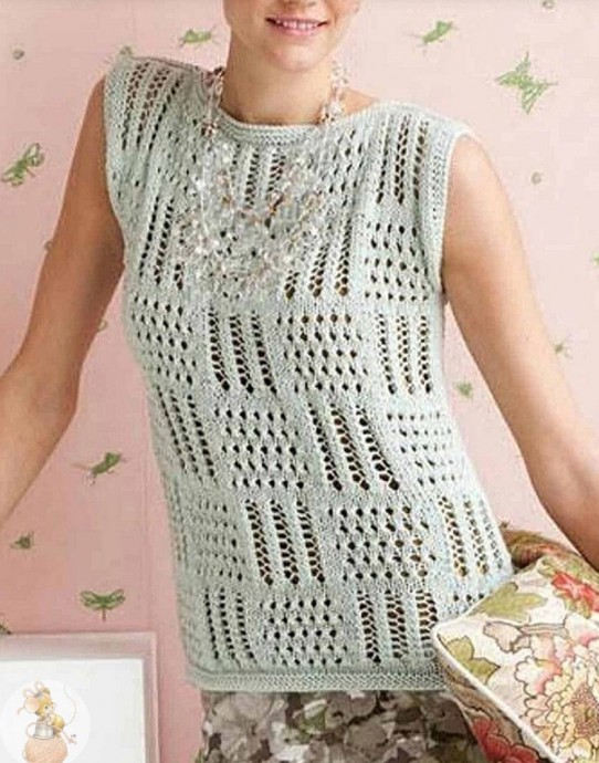 Свяжите классический топ Свяжите классический топ