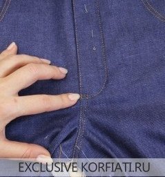 ​Втачивание молнии в брюки: мастер-класс