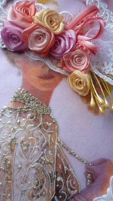 Вышивка лентами: идеи для творчества