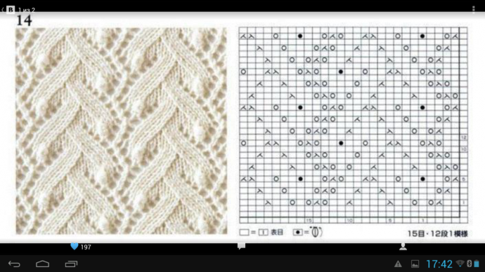 Ажурные узоры на спицах Ажурные узоры на спицах