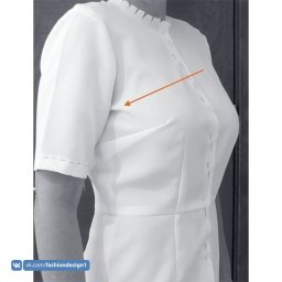 Дефекты кройки и шитья: заломы в области проймы