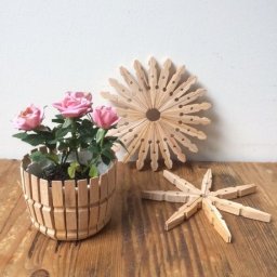 ​Идеи интересных поделок из деревянных прищепок