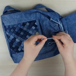 Идеи из джинсовой ткани