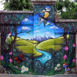 ​Идеи росписи заборов