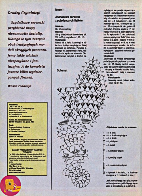 Изумительные салфетки крючком