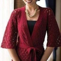 Бордовый жакет