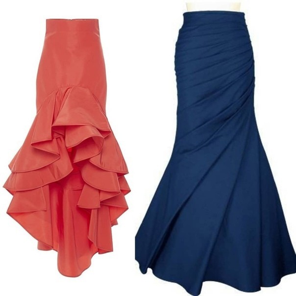 Юбки: фасоны