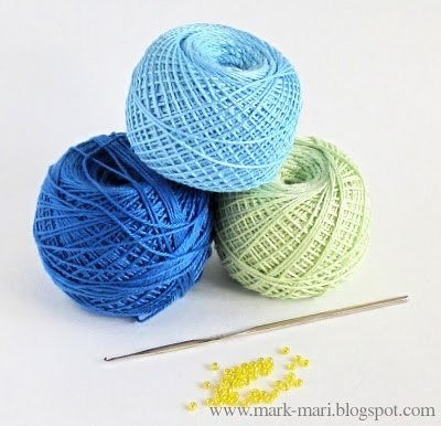 Вязаный цветок