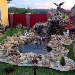 Шикарный дачный водоем