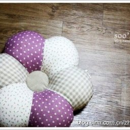 Подушка цветочек: мастер-класс