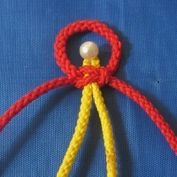 Простое плетение красивого браслета