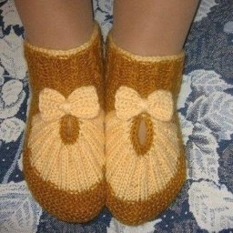 ​Тапочки с бантиком