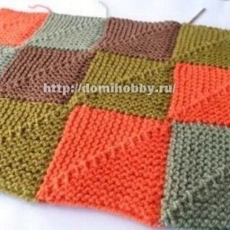 ​Техника вязания пэчворк