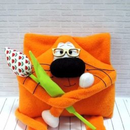 Забавные котоподушки: идеи