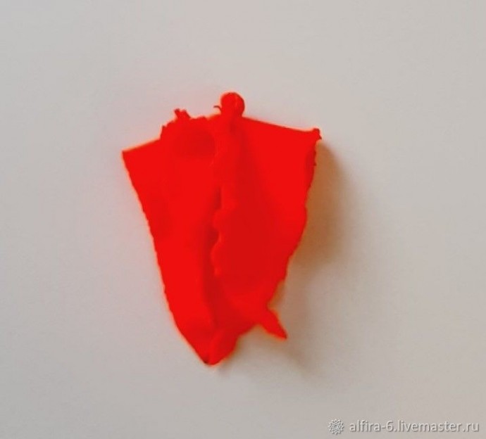 5 вариантов цветка на основе лепестка "Трилистник"