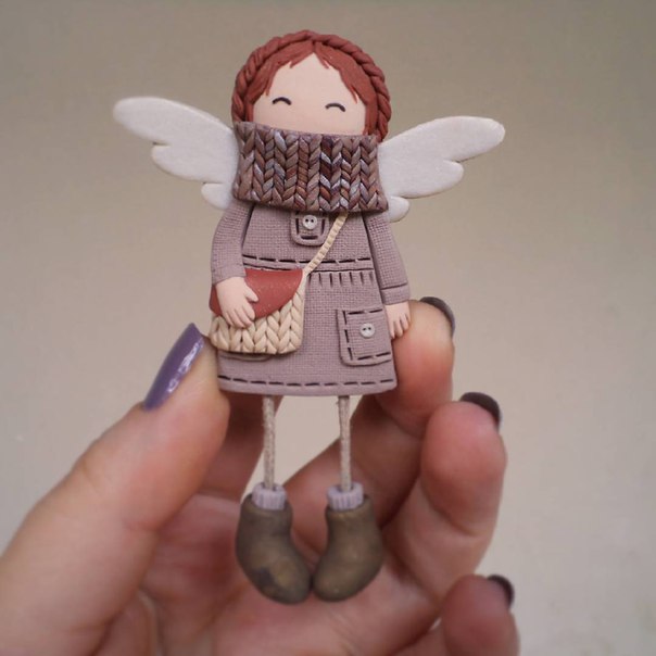 Идеи лепки маленьких забавных феечек