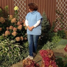 Интересное и простое в исполнении пончо