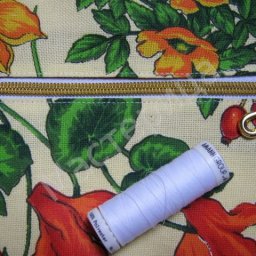 Карман-обманка с декоративной молнией