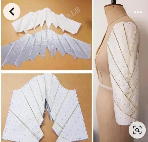 Оригинальные варианты моделирования рукавов