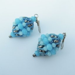 Плетем серьги-фонарики в технике макраме