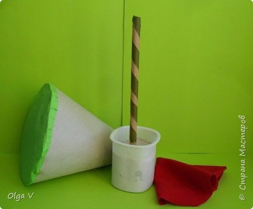 Елочка в оборочках: мастер-класс