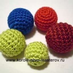 ​Как обвязать бусину