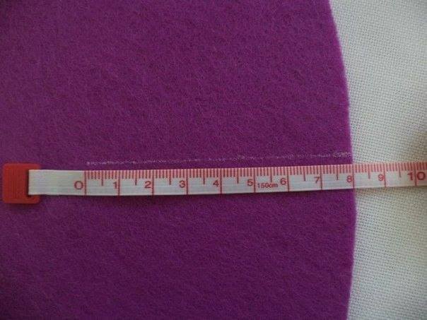 Корзинка из фетра