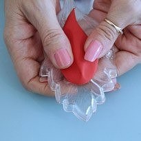 Гибискус из полимерной глины