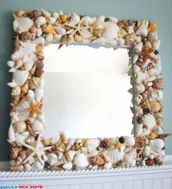 Ракушки в декоре интерьера Ракушки в декоре интерьера