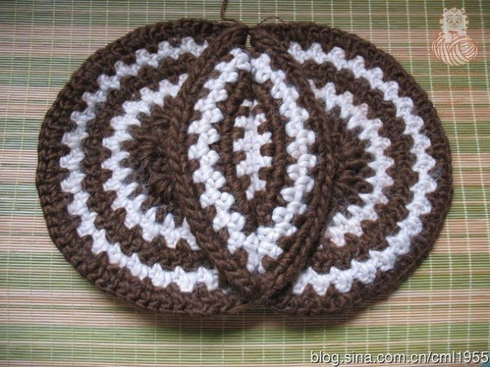 Коврик-сидушка "Лепесточки"