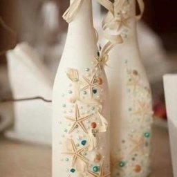 ​Идеи декорирования бутылок к новому году