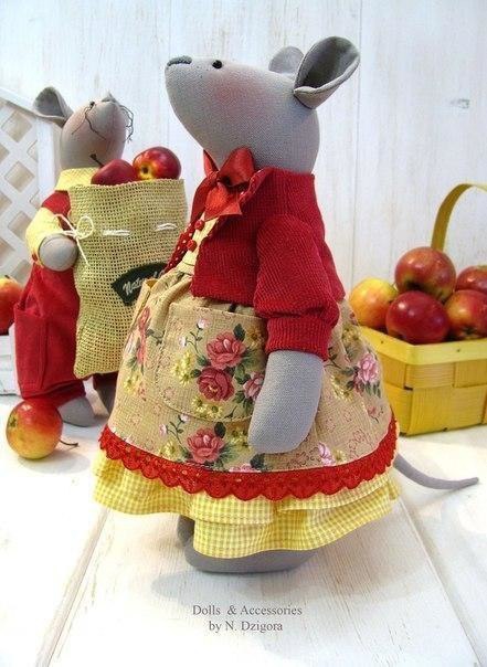 Милые мышки: идеи и выкройки