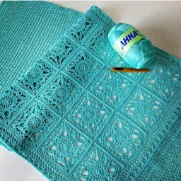 ​Очень красивый мотив крючком