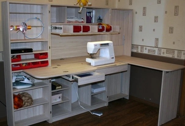 Рабочее место рукодельницы: идеи для эргономики