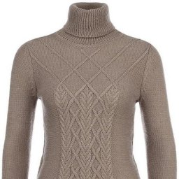 Идея изысканного сочетания узоров для благородного пуловера