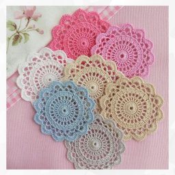 Красивые салфеточки крючком