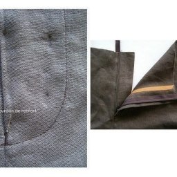 Красиво вшиваем молнию в брюки