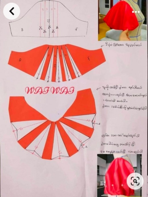 Оригинальные варианты моделирования рукавов