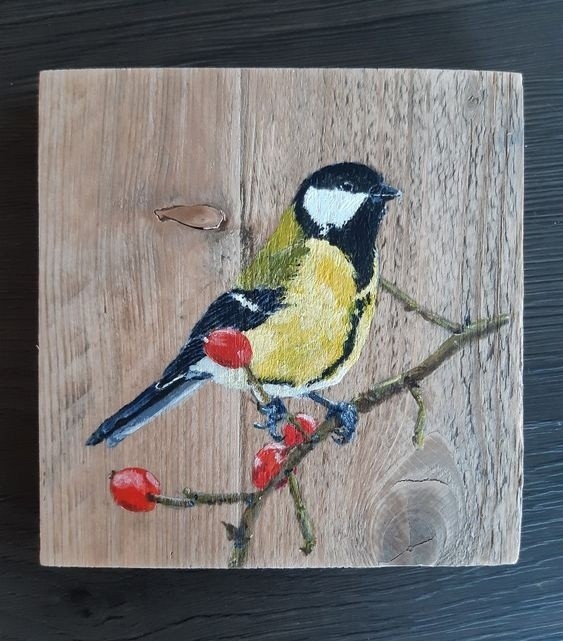 Птички на дощечках