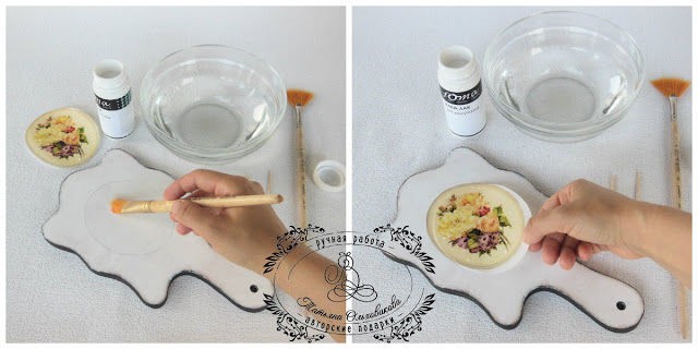 Зеркало "Винтажный букет"