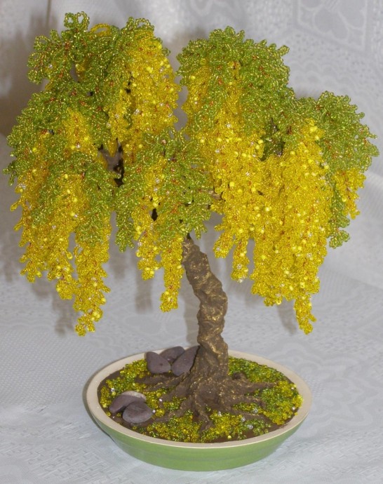 Бобовник из бисера