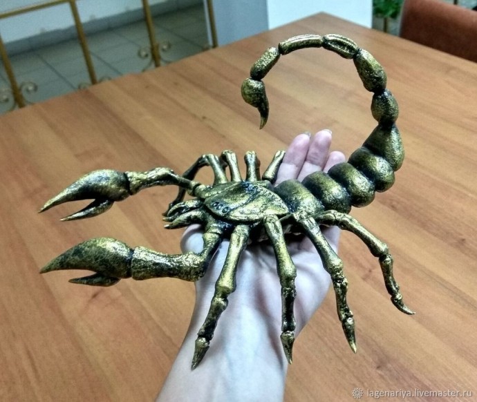 Скорпион практически из ничего