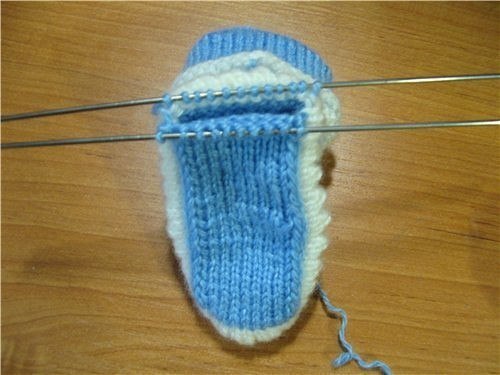 Мастер-класс «Пинетки-мышки»