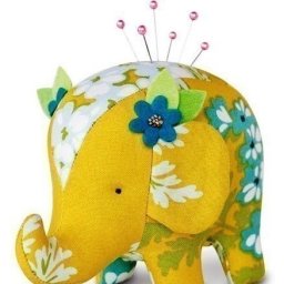 Слоник - игольница: выкройка